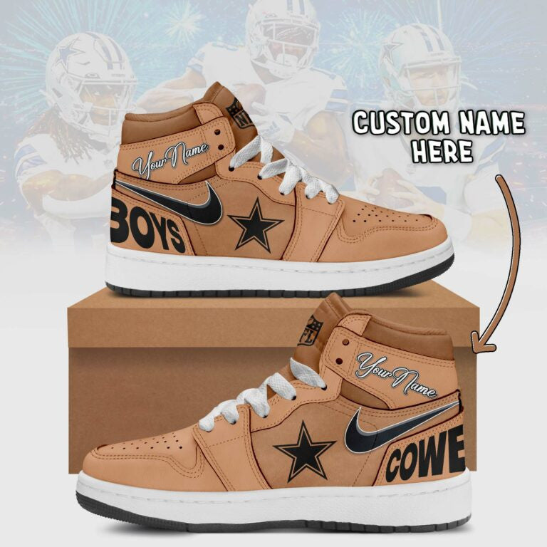 Dallas Cowboys PERSONALIZED – Brown Air JD 1 CB201088
