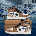Dallas Cowboys PERSONALIZED – Brown Air JD 1 CB201226