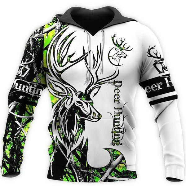 Hunting 3D All 1102 Hoodie Over Print 226