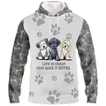 Unisex 3D Dog Hoodies TS022011