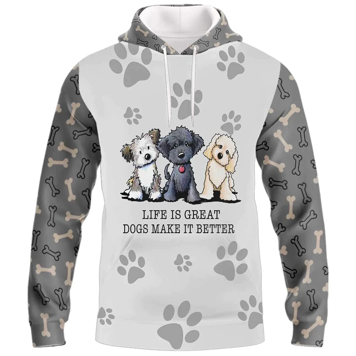 Unisex 3D Dog Hoodies TS022011
