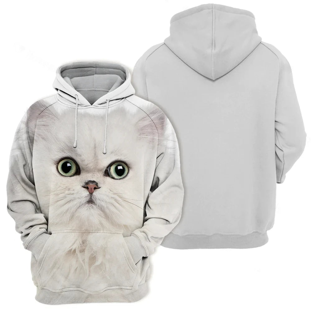 Unisex 3D CAT Hoodies CAT388