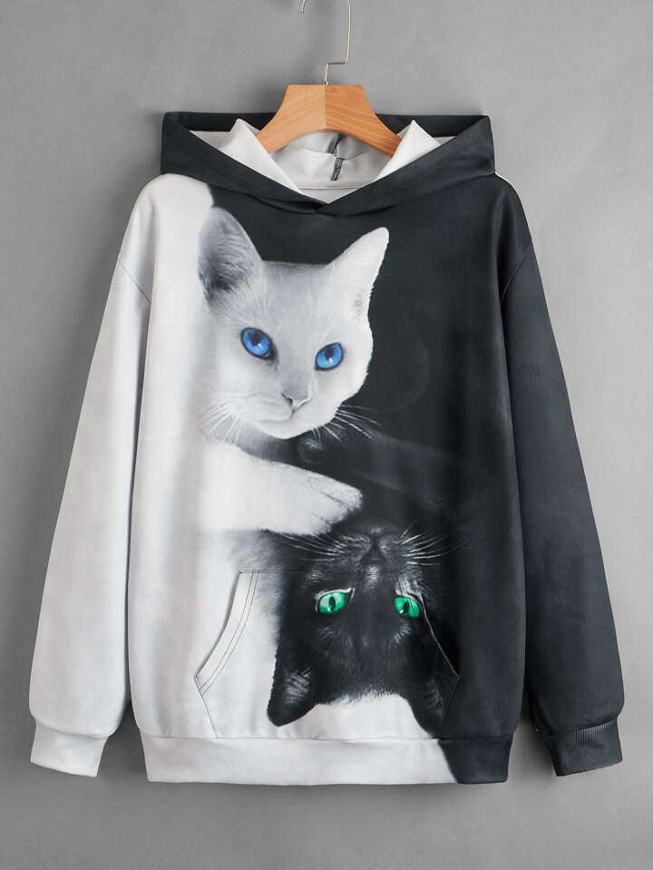 Unisex 3D CAT Hoodies CAT20192