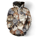 Unisex 3D CAT Hoodies CAT49389