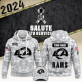 Los Angeles Rams Veterans Day Hoodie VTR3529