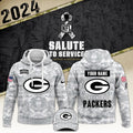 Green Bay Packers Veterans Day Hoodie VTR5629