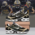 New Orleans Saints Personalized Plus Sneakers SPTBGTN665
