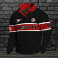 Ohio State Buckeyes Premium StandCollar GameDay Pullover Engineered Warmth & Personalized Names OHIO24289B
