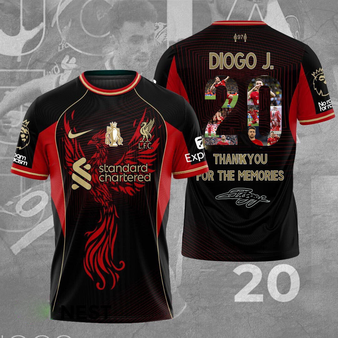 LIVERPOOL Diogo Jota TSHIRT CHAMPIONS LVP37252