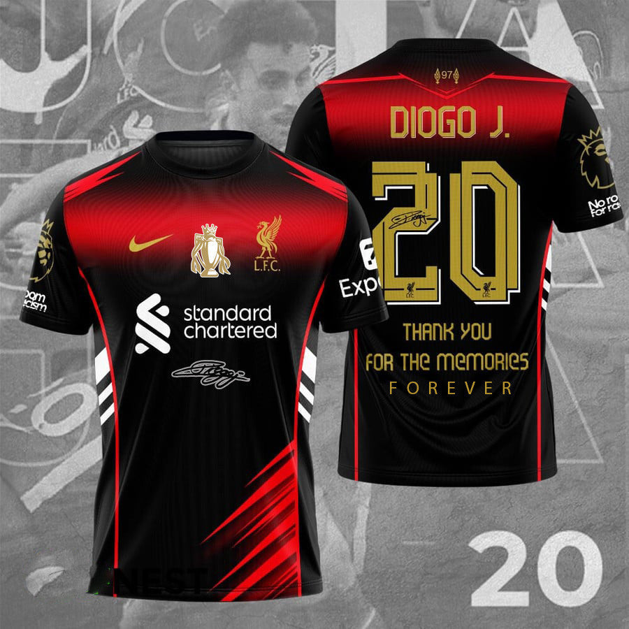 LIVERPOOL Diogo Jota TSHIRT CHAMPIONS LVP3e84
