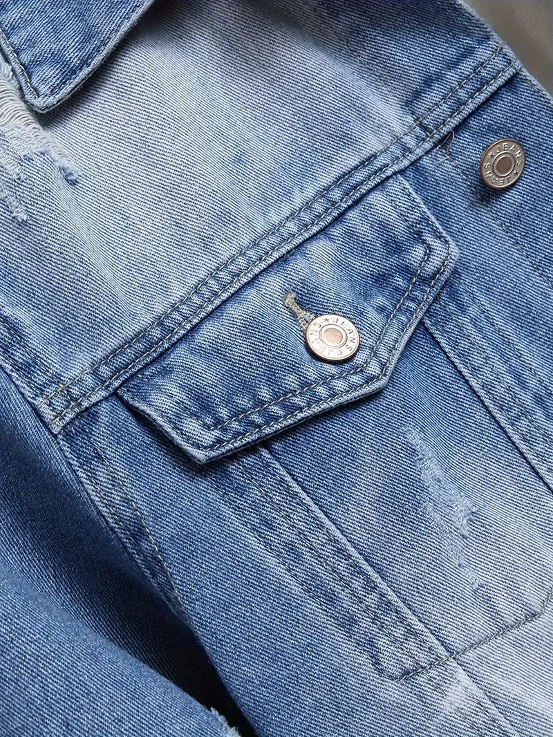 Kansas City Chiefs Personalized Premium Denim Jacket S9DJ002