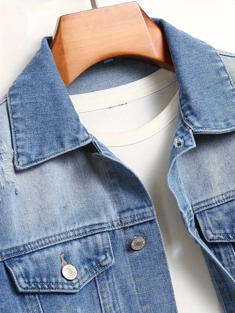 Kansas City Chiefs Personalized Premium Denim Jacket S9DJ002