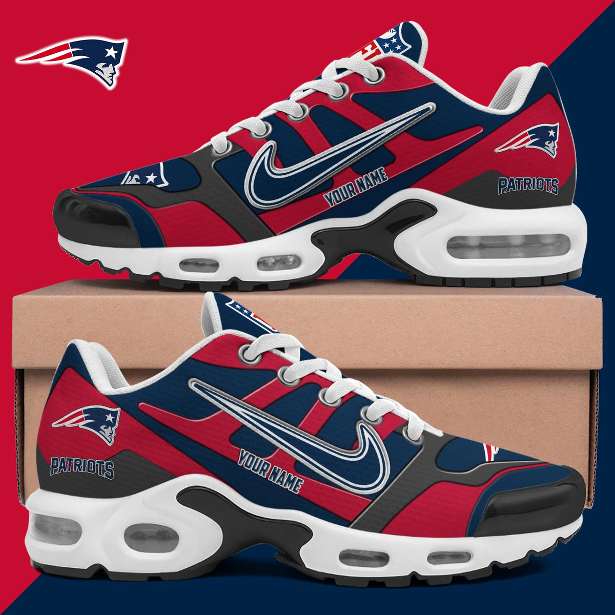 New England Patriots VITT22 Shoes