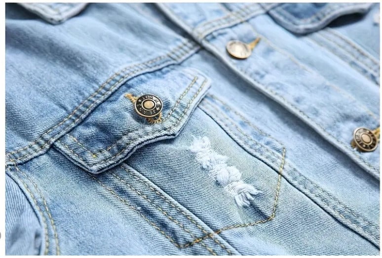 Kansas City Chiefs Personalized Premium Denim Jacket S9DJ071
