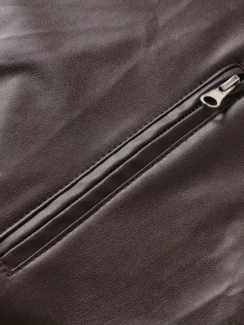 Ultra-Premium Leather Jacket Dual Zip Chest— Kansas City Chiefs SPTSLJ022