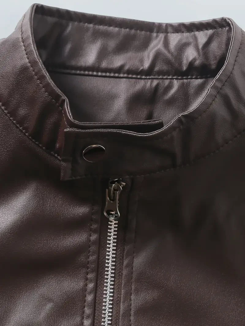 Ultra-Premium Leather Jacket Dual Zip Chest— New York Jets SPTSLJ001