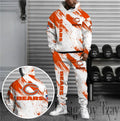 Chicago Bears Combo Hoodie And Sweatpants Gift For Fan AZHD1359