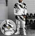 New Orleans Saints Combo Hoodie And Sweatpants Gift For Fan AZHD1376