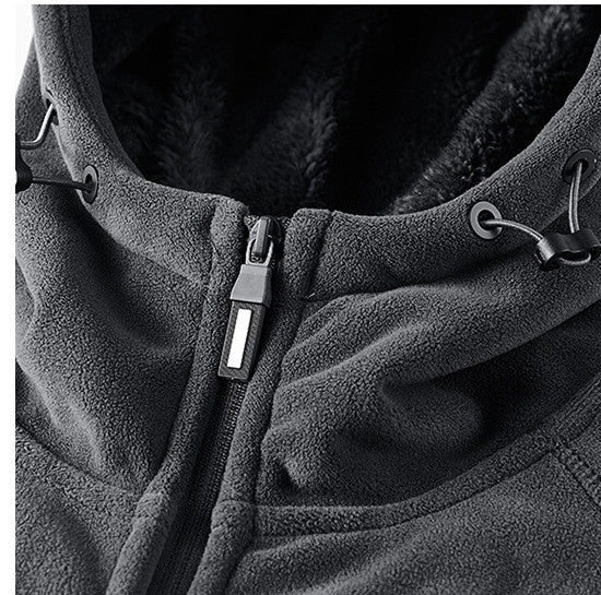 Los Angeles Rams Fleece Fashion Hooded Jacket Outdoor SPTFFHJ019