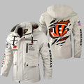 Cincinnati Bengals Personalized Winter Windbreaker Jacket ANZWWJ16