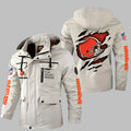 Cleveland Browns Personalized Winter Windbreaker Jacket ANZWWJ17