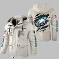 Philadelphia Eagles Personalized Winter Windbreaker Jacket ANZWWJ24