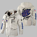 New York Giants Personalized Winter Windbreaker Jacket ANZWWJ35