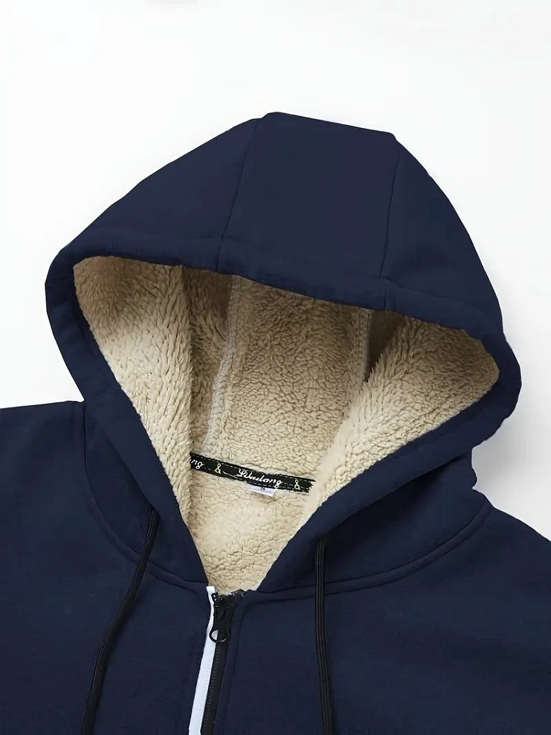 Atlanta Falcons DMTZ0355 Premium Sherpa-Lined Winter Hoodie – Personalized Edition