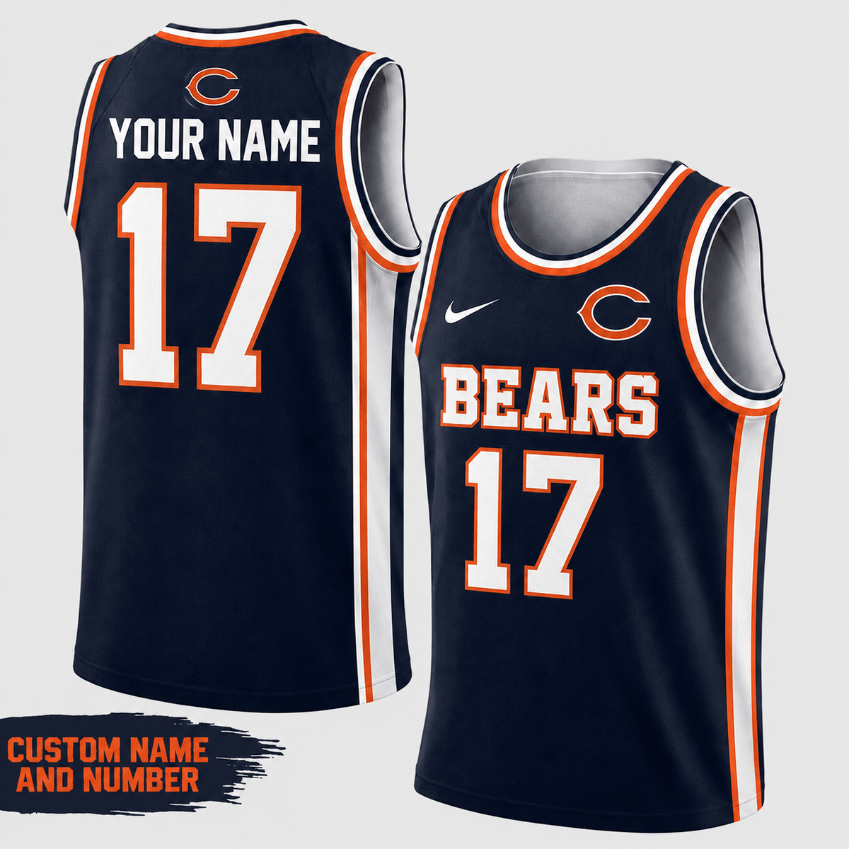 Chicago Bears | Premium NFL Fan Pride Tank Top Shirt VA3905
