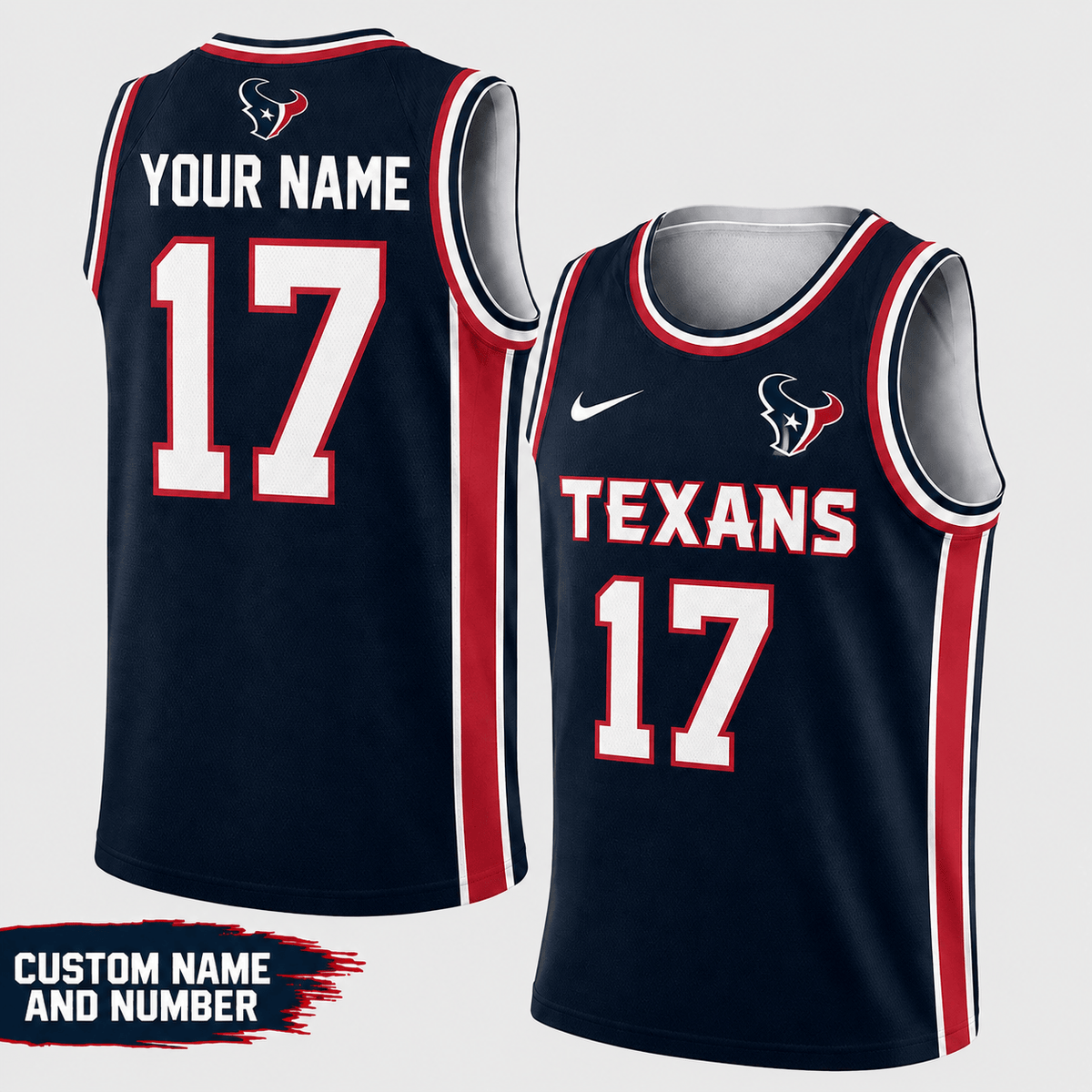 Houston Texans | Premium NFL Fan Pride Tank Top Shirt VA3906