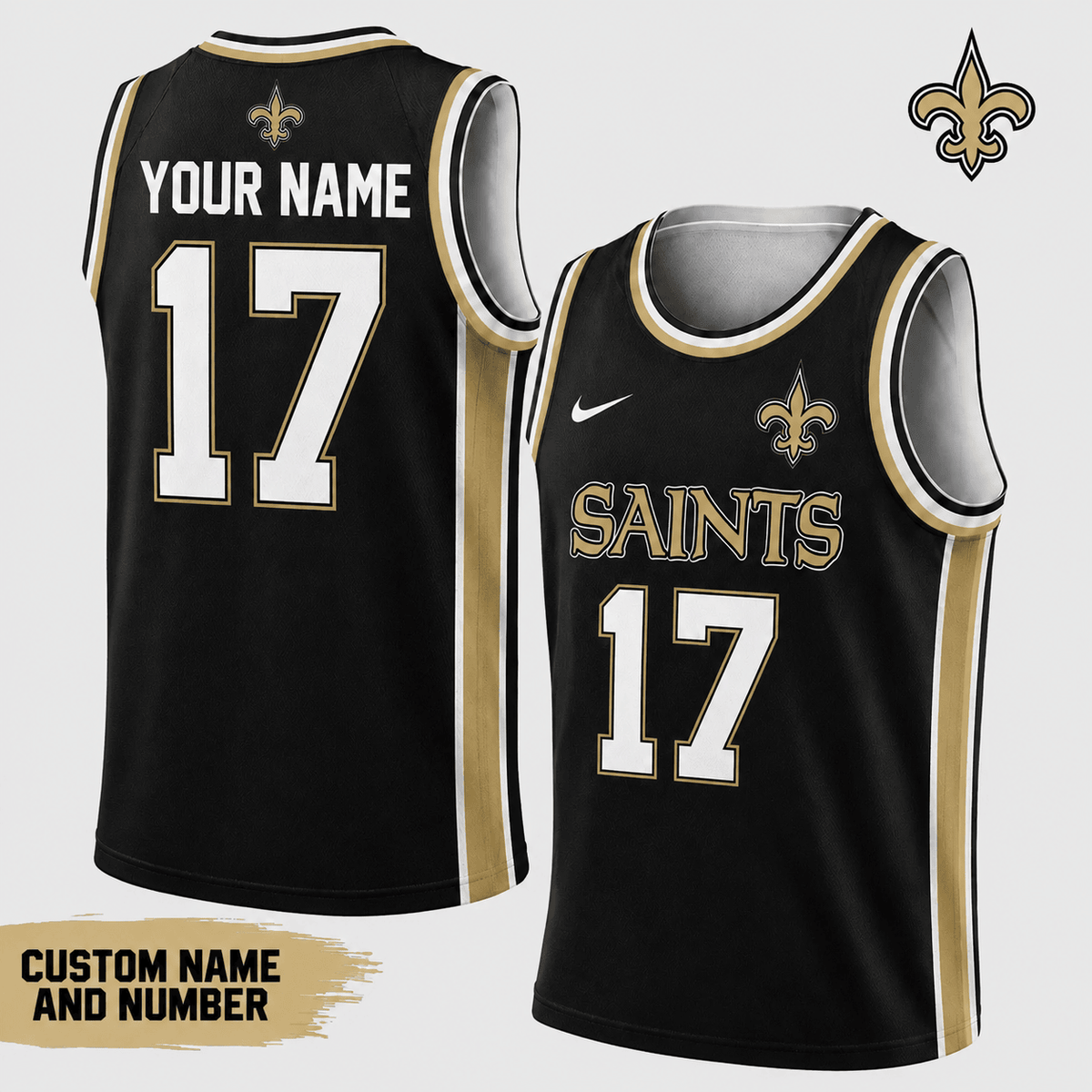 New Orleans Saints | Premium NFL Fan Pride Tank Top Shirt VA3912