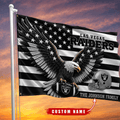 Las Vegas Raiders-Flag-Custom Name VA3055