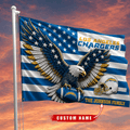 Los Angeles Chargers-Flag-Custom Name VA3066
