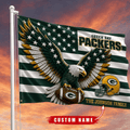 Green Bay Packers-Flag-Custom Name VA3067