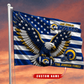 Los Angeles Rams-Flag-Custom Name VA3075