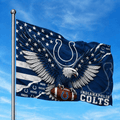 Indianapolis Colts-Flag-Custom Name VA4252