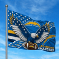 Los Angeles Chargers - Flag-Custom Name VA4267