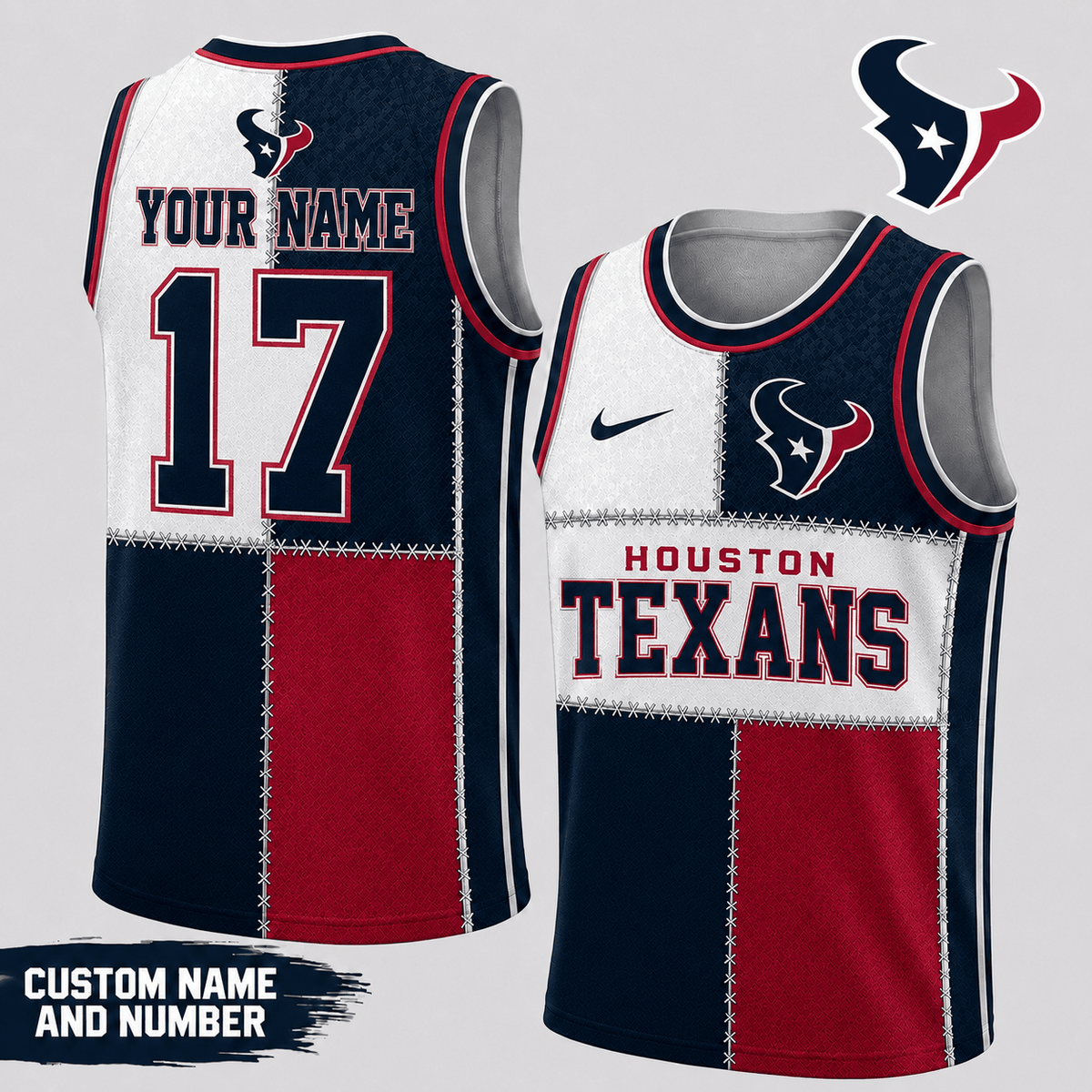 Houston Texans | Premium NFL Fan Pride Tank Top Shirt VA2513