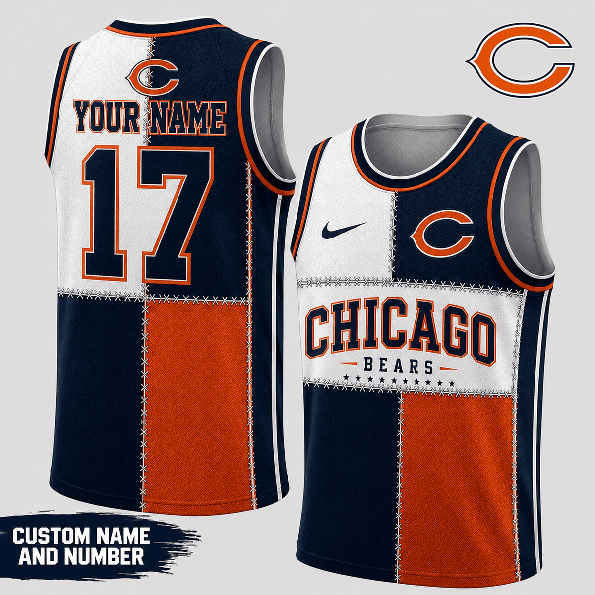 Chicago Bears | Premium NFL Fan Pride Tank Top Shirt VA2517