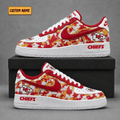Kansas City Chiefs | Premium NFL Fear The Team AF1 Sneakers - VA38820
