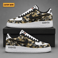 New Orleans Saints | Premium NFL Fear The Team AF1 Sneakers - VA38842