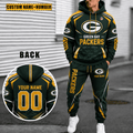Green Bay Packers Personalized Combo Hoodie And Sweatpants Gift For Fan VA1026