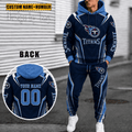 Tennessee Titans Personalized Combo Hoodie And Sweatpants Gift For Fan VA1094