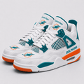 Miami Dolphins Personalized AJ4 Sneaker VA334