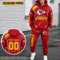 Kansas City Chiefs Personalized Combo Hoodie And Sweatpants Gift For Fan VAN3120