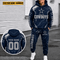 Dallas Cowboys Personalized Combo Hoodie And Sweatpants Gift For Fan VAN3129