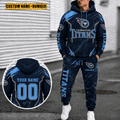 Tennessee Titans Personalized Combo Hoodie And Sweatpants Gift For Fan VAN3142