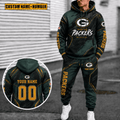 Green Bay Packers Personalized Combo Hoodie And Sweatpants Gift For Fan VAN40015