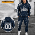 Dallas Cowboys Personalized Combo Hoodie And Sweatpants Gift For Fan VAN5019