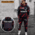 New England Patriots Personalized Combo Hoodie And Sweatpants Gift For Fan VAN8215